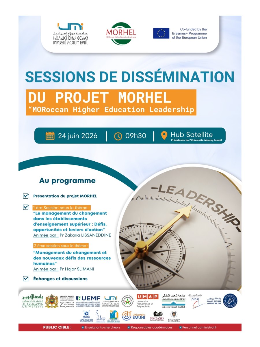 Sessions de dissémination du projet MORHEL