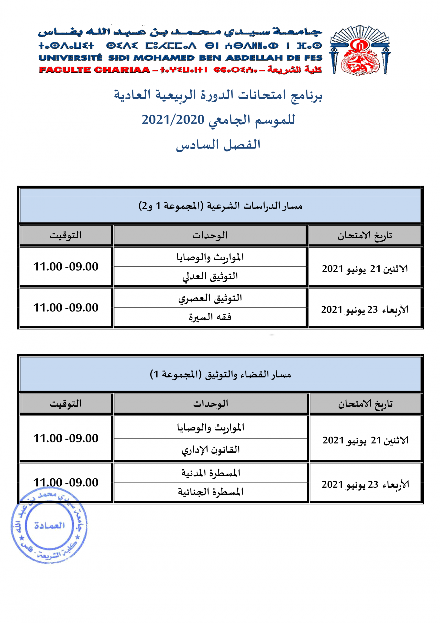 برنامج التداريب والإدماج المهني لخريجي الكلية